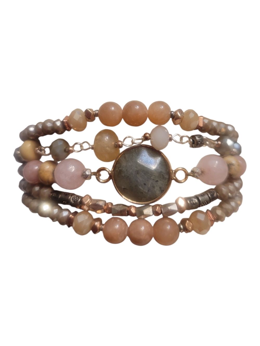 Arm Candy by Eye Candy Luxe Multi-Strand Bracelet Stack - Picture 4 of 7